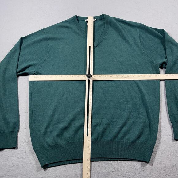 Peter Millar Sweater Mens XL V Neck Pullover Merino Wool Knit Preppy - Picture 5 of 9